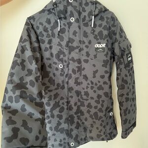 Dope adept W women’s ski and snowboard jacket dots phantom small